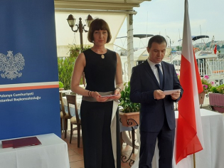 Bene Merito Ceremony for Dr. Irena Ülkü