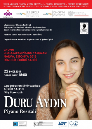 Duru Aydın Piano Recital